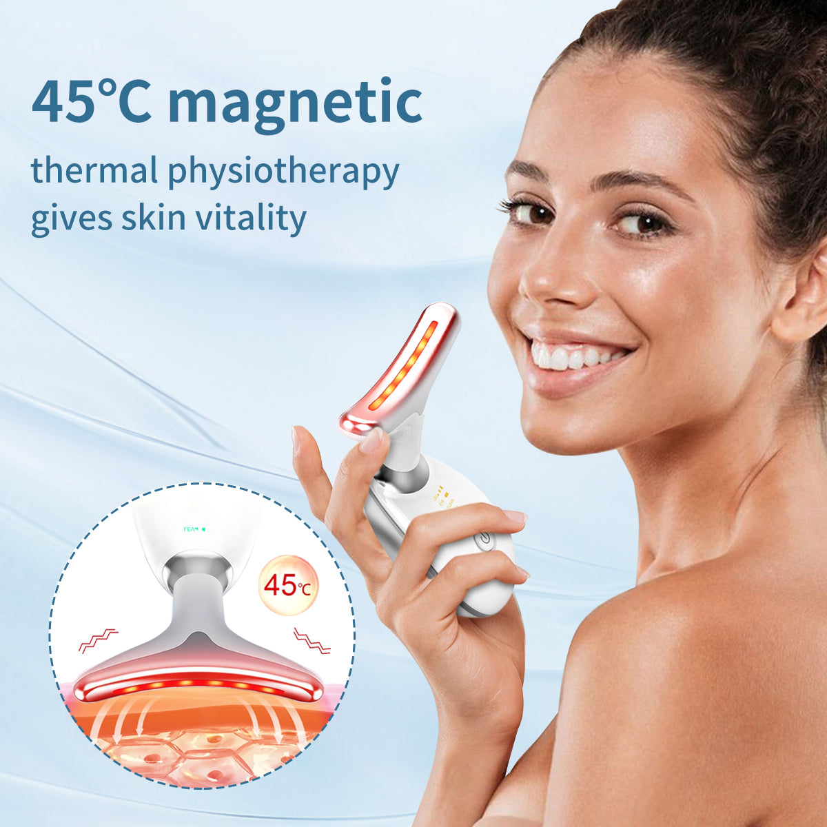 Microcurrent multifunctional FacialMassager