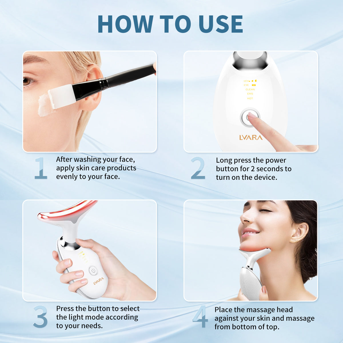 Microcurrent multifunctional FacialMassager